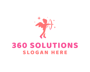 Female Cupid Boutique logo design