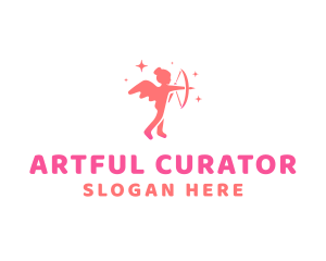 Female Cupid Boutique logo design