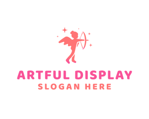 Female Cupid Boutique logo design