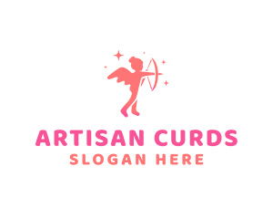 Female Cupid Boutique logo design