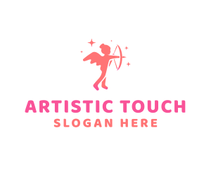 Female Cupid Boutique logo design