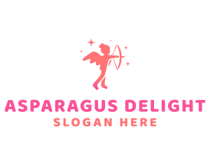 Female Cupid Boutique logo design