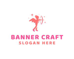 Female Cupid Boutique logo design