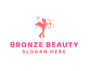 Female Cupid Boutique logo design