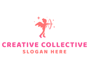 Female Cupid Boutique logo design