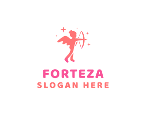 Female Cupid Boutique logo design