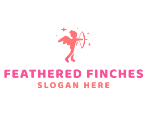 Female Cupid Boutique logo design