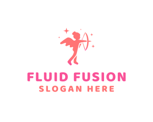 Female Cupid Boutique logo design