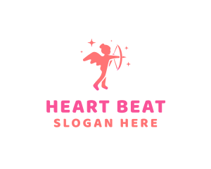 Female Cupid Boutique logo design