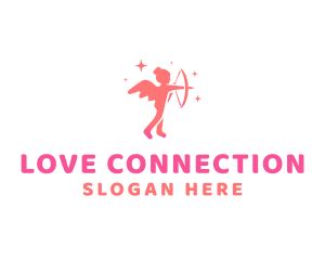 Romance - Female Cupid Boutique logo design