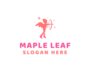 Female Cupid Boutique logo design