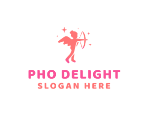 Female Cupid Boutique logo design