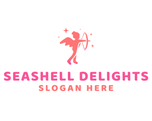 Female Cupid Boutique logo design