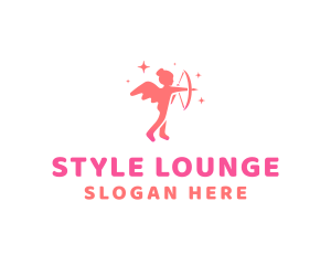 Female Cupid Boutique logo design