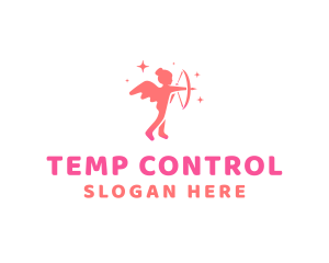 Female Cupid Boutique logo design