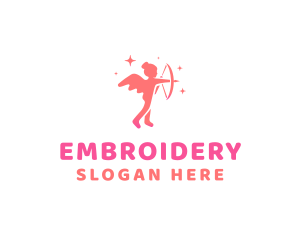 Female Cupid Boutique logo design