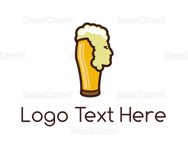 Beer Foam Head Logo