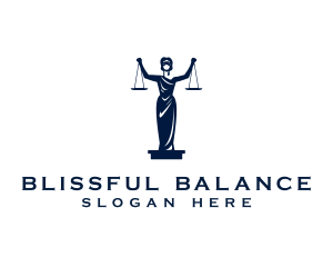 Female Justice Law logo design