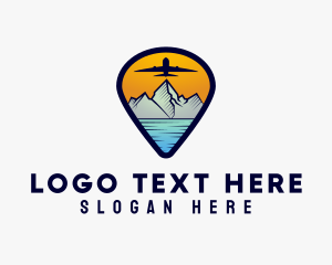 Flight - Travel Airplane Tour logo design