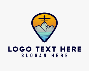 Geo - Travel Airplane Tour logo design