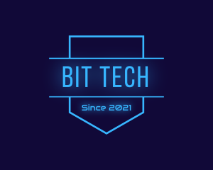 Computer Tech Badge logo design