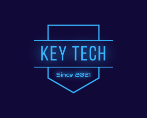 Computer Tech Badge logo design