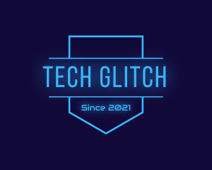 Computer Tech Badge logo design