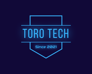 Computer Tech Badge logo design