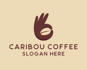 Cafe Coffee Bean logo design