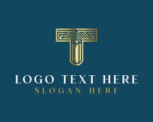 Premium - Elegant Boutique Letter T logo design