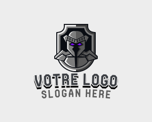 Gamer Knight Shield Logo