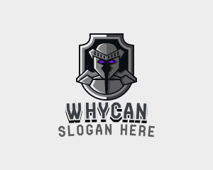 Gamer Knight Shield Logo