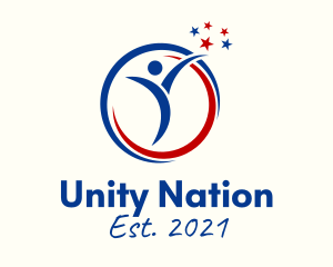 Patriotic Humanitarian Organization logo design