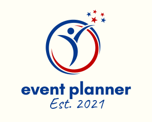 America - Patriotic Humanitarian Organization logo design