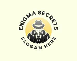 Mysterious - Mysterious Male Investigator logo design