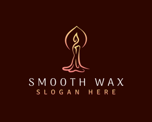 Wax - Handmade Candle Wax logo design