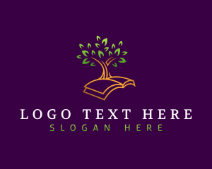Bookstore - Book Tree Education logo design