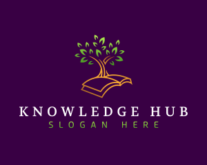 Book Tree Education logo design