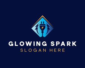 Electric Power Plug logo design