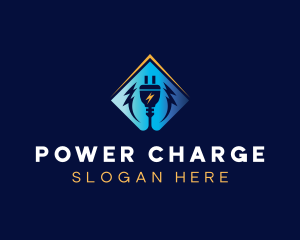 Electric Power Plug logo design