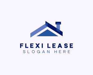 Leasing - Roof  Home Leasing logo design