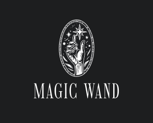 Mystical Cosmic Hand logo design