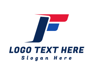 Stream - Futuristic Racing Letter F logo design