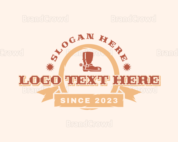 Cowboy Boots Apparel Logo