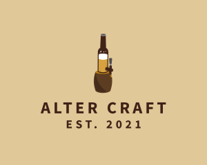 Craft Beer Tower  logo design