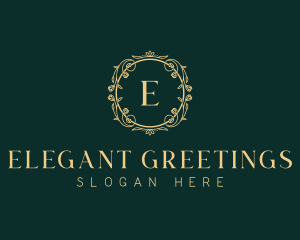 Floral Luxury Boutique Hotel logo design