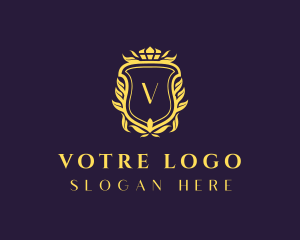 Shield Royal Boutique logo design