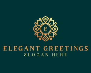 Event Styling Flower logo design