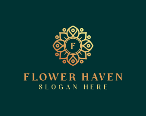 Event Styling Flower logo design