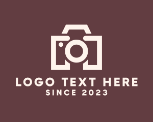 Digital Camera - Digital Camera Letter M logo design